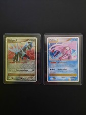 Cartes Pokémon Dialga X DP17 et Palkia X DP18 Diamant et Perle Très bon état