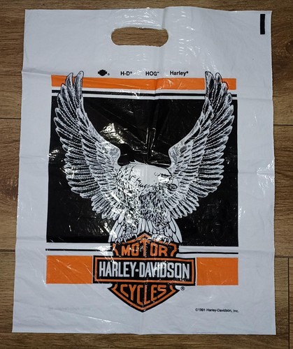 Sac plastique harley davidson - sac,