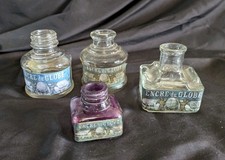 Lot de 4 Flacons d' Encre du