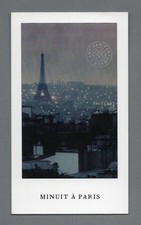 Carte publicitaire -Minuit à
