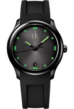Montre Homme Calvin Klein CK VISIBLE K2V214DX Silicone Noir SWISS MADE