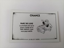 Carte chance parc de luxe