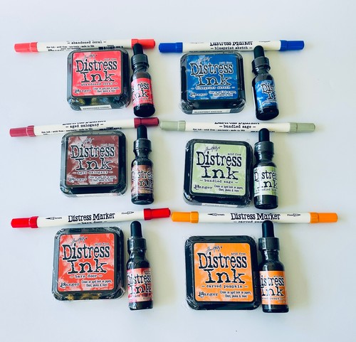 Tim holtz distress 3x3 ink - tim,