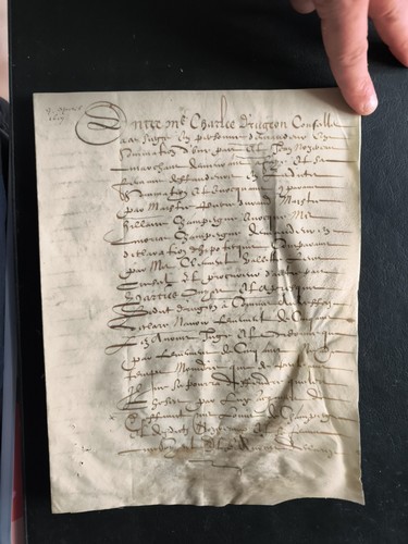 1619 parchemin - 1619,