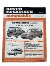 Autobianchi Lancia Y10 Y 10 4WD Fire Fila Touring turbo Revue Technique RTA