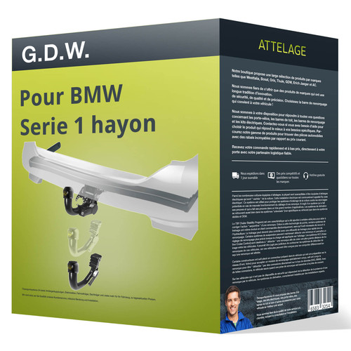 Attelage pour bmw serie - pour, 1