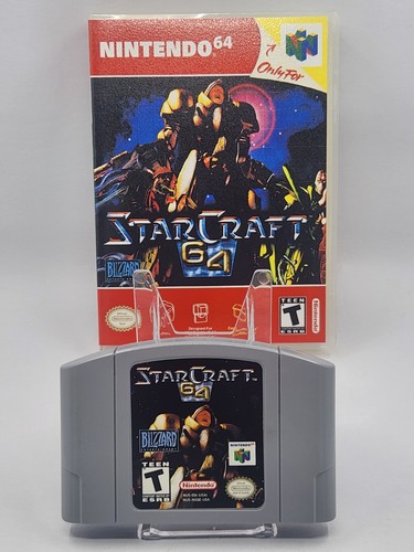 Starcraft nintendo 64 n64 - 64,