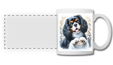 MUG PERSONNALISABLE CHIEN CAVALIER KING CHARLES