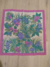 Foulard soie carré Christian