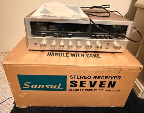 Sansui seven stereo receiver - stereo,