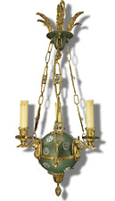 LUSTRE 3 FEUX, AUX TÊTES DE