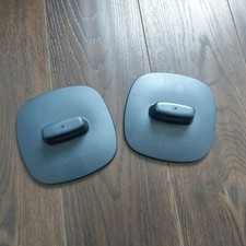 tupperware pièces détaché lot de 2 couvercle terrine  ultra pro noir 250 ml  