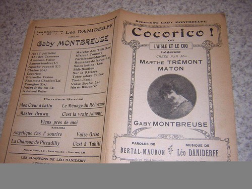 1915 cocorico bertal maubon - bertal,