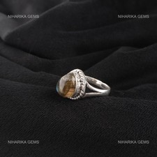 Bague Solitaire en Argent 925