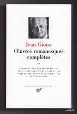 GIONO Oeuvres romanesques