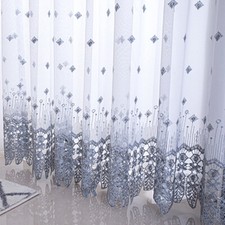 Semi transparent rideau