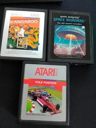 Lot cartouches atari - de, 3