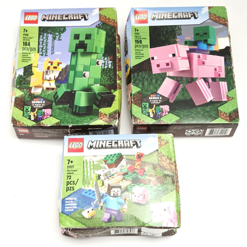 Lego minecraft sets bigfig - lego,