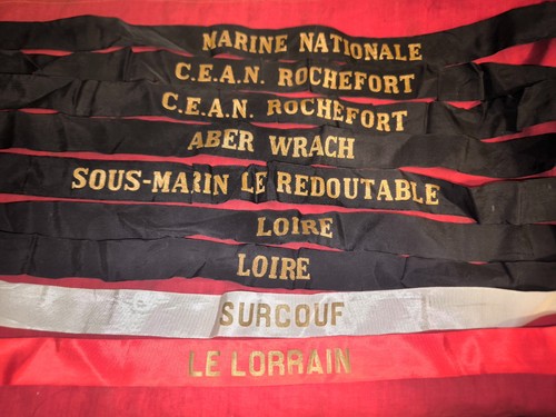 Lot rubans légendés bachis - lot, 9