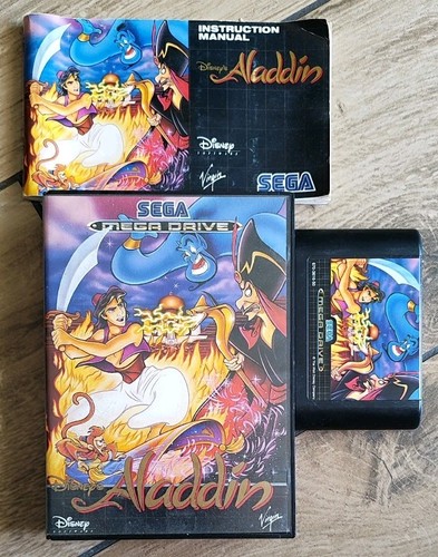 Jeu megadrive aladdin disney - jeu,