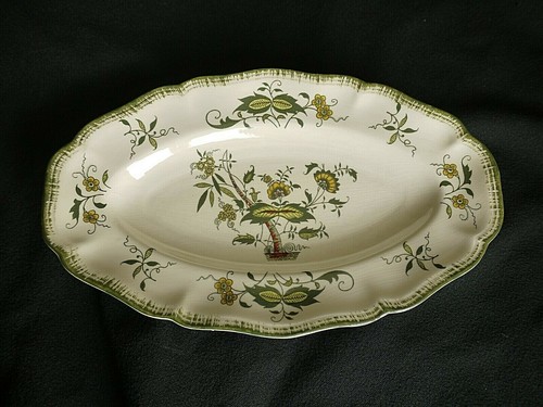 Petit plat ovale faïence - ovale, en