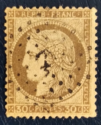 Timbres français yt56 - français:, 30c