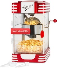 Machine à Pop Corn Appareil Chaud Retro Design Fête Cinema Film Inox Rouge 300W