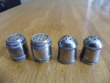 4 SALIERES ANCIENNES GALLIA - FORMES BARRIQUES ET PHARES