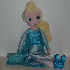 Doudou Poupée Disney - Collection La reine des neiges - Elsa-  Grand modèle