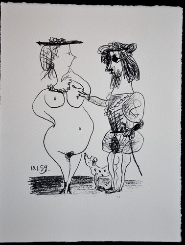 Lithographie pablo picasso - lithographie,