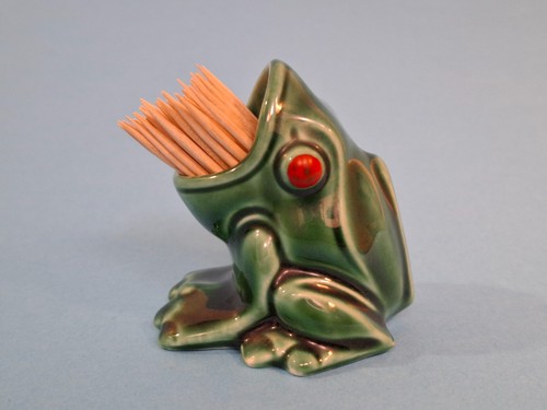 Ancienne grenouille ceramique - ancienne,
