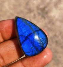 Cabochon de poire multi feu en