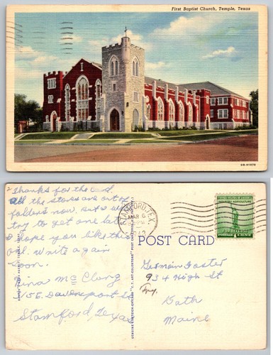 First baptist church temple - first,