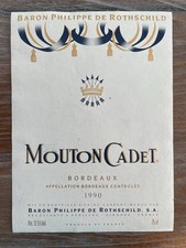 Étiquette Château Mouton