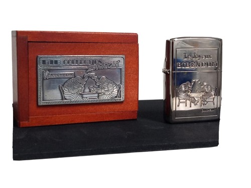 Boîte bois zippo michelin - en,