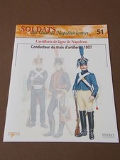 Fascicule N°51 Del Prado Soldat Guerre Napoléon Conducteur Train Artillerie 1807