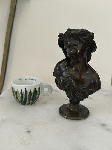 Sculpture buste féminin - ,