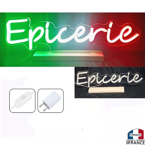 Panneau lumineux néon - néon, led