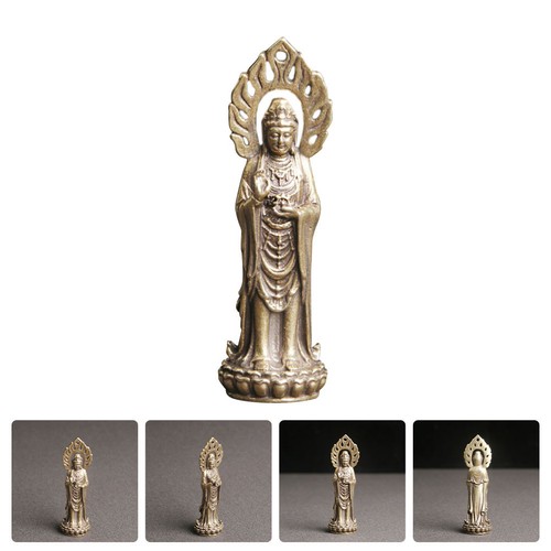 Brass buddha sculpture - buddha, asian