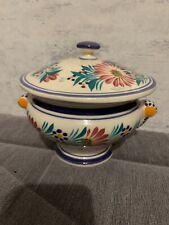 Soupière - HB HENRIOT - QUIMPER - N° 487 - VINTAGE