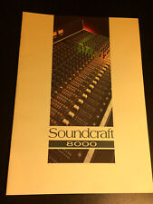 SOUNDCRAFT Serie 8000 brochure
