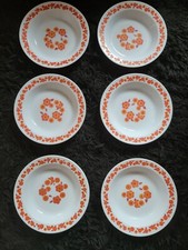 🍁  6 ASSIETTES CREUSES