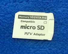 MicroSD Memory card adapter for Sony PS Vita SD2Vita V6.0 Henkaku adaptor