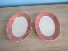 2 petits plats Ravier Villeroy et Boch modèle Siena