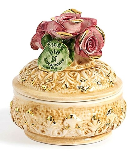 Boîte ronde avec - ronde, rose