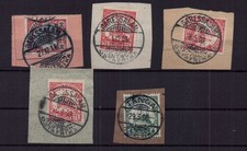 Colonies allemandes Afrique de l'Est allemande lot timbres oblitérés