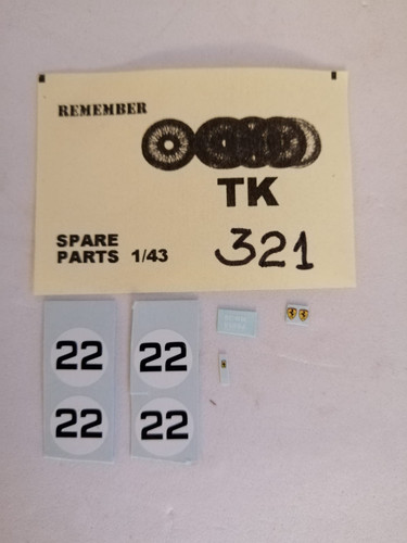 Decals ferrari 330 - decals,
