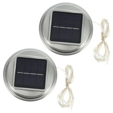  2 Pcs Lanterne Exterieur Solaire Lanternes De Jardin Solaires Lampe Extérieure