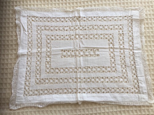 Ancien napperon crochet - napperon, au