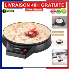 Appareil crêpes noir avec - crêpes,